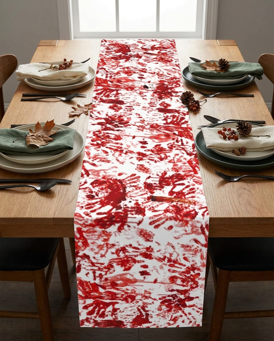 Bloody Table – Halloween-Tischdecke