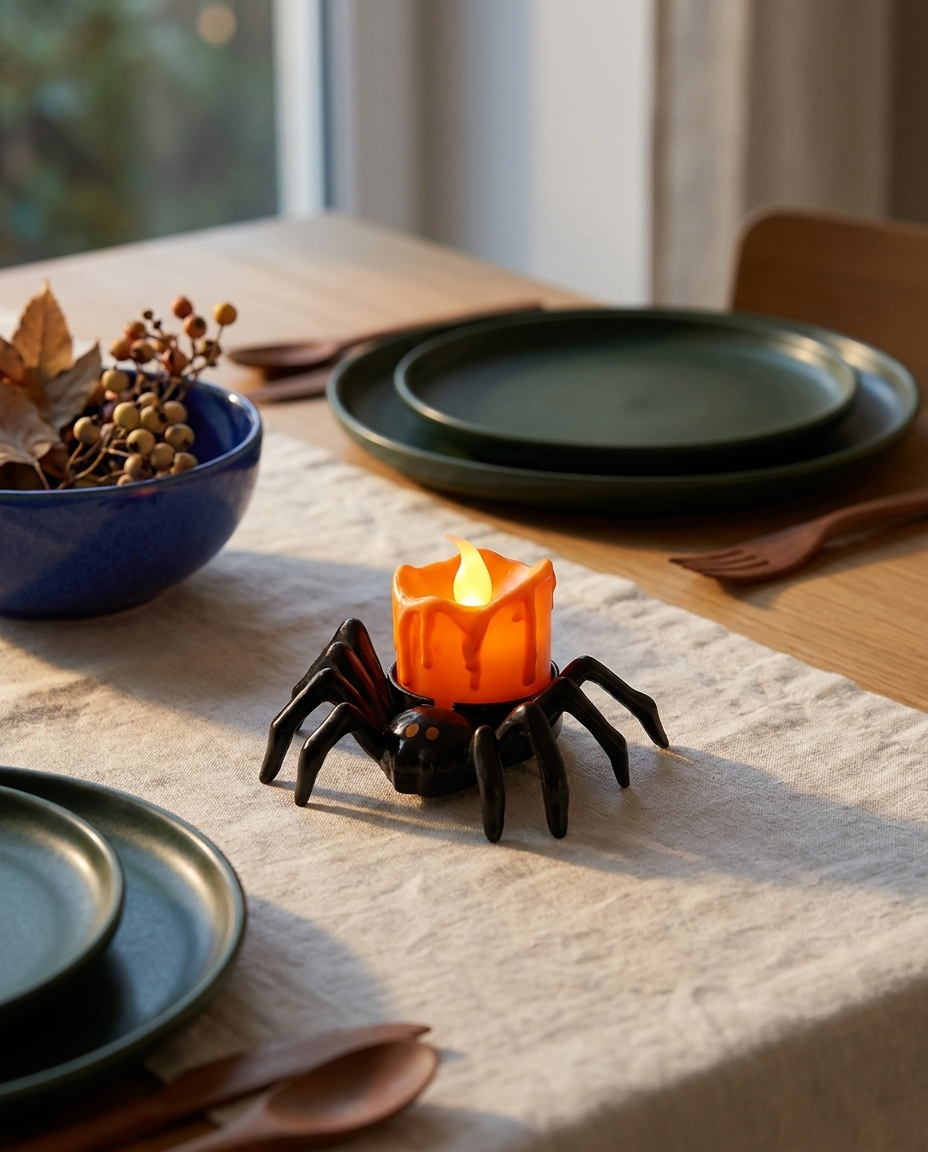 Spider Glow – Halloween-Spinnenlicht