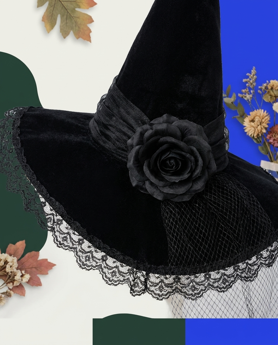 Midnight Witch – Barocker Hexenhut