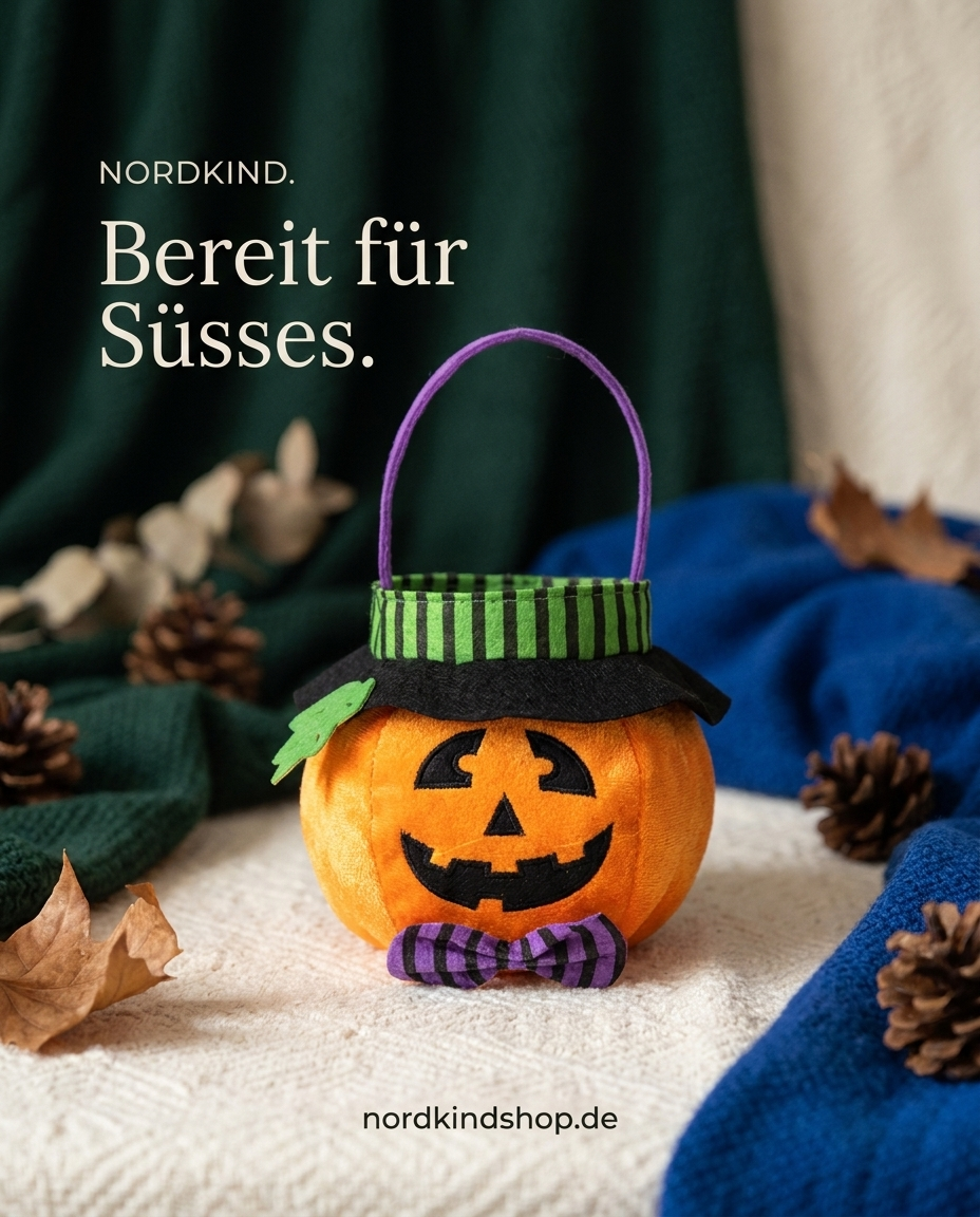 Candy Pumpkin – Halloween-Süssigkeitentasche