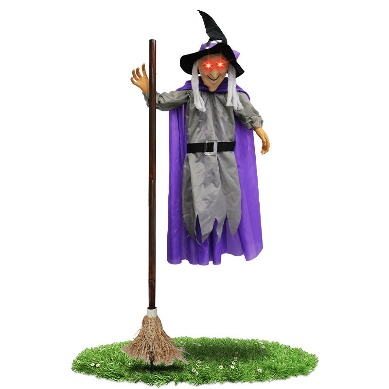 Flying Witch – Halloween-Hexendekoration