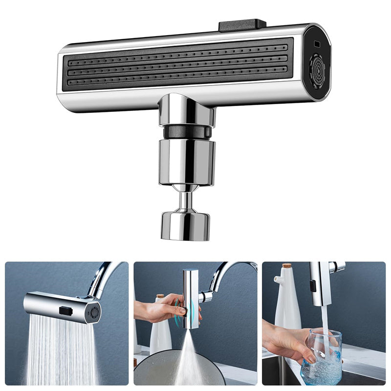 Wasserhahn-Aufsatz mit breitem Strahl