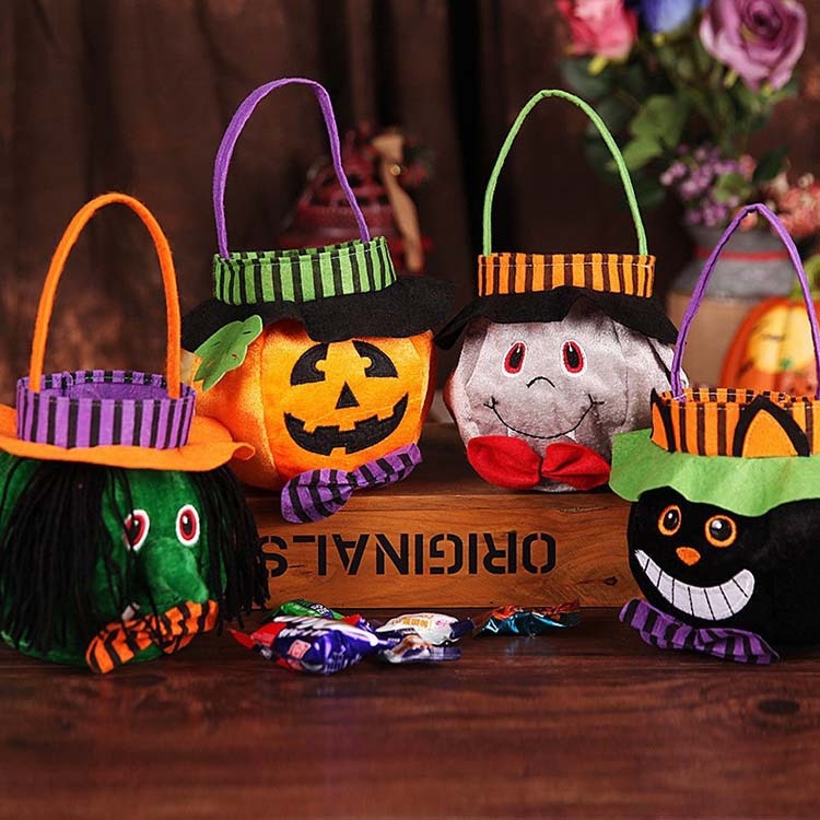 Candy Pumpkin – Halloween-Süssigkeitentasche