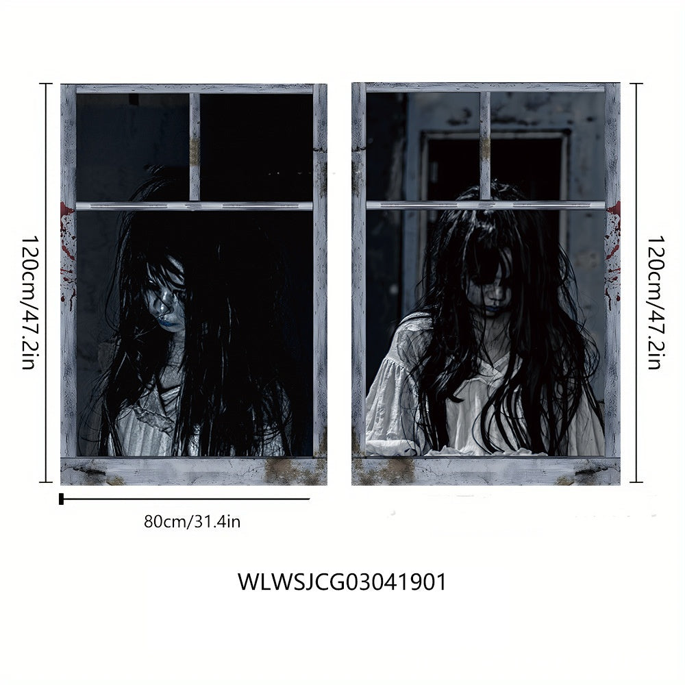 Witch Window – Halloween-Fensterbanner