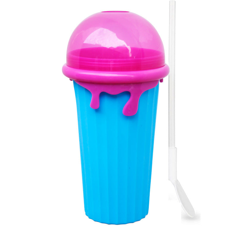 Slushy-Becher zum Drücken – Originalproduktfoto