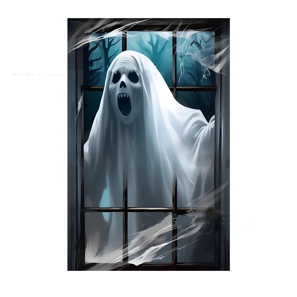 Witch Window – Halloween-Fensterbanner