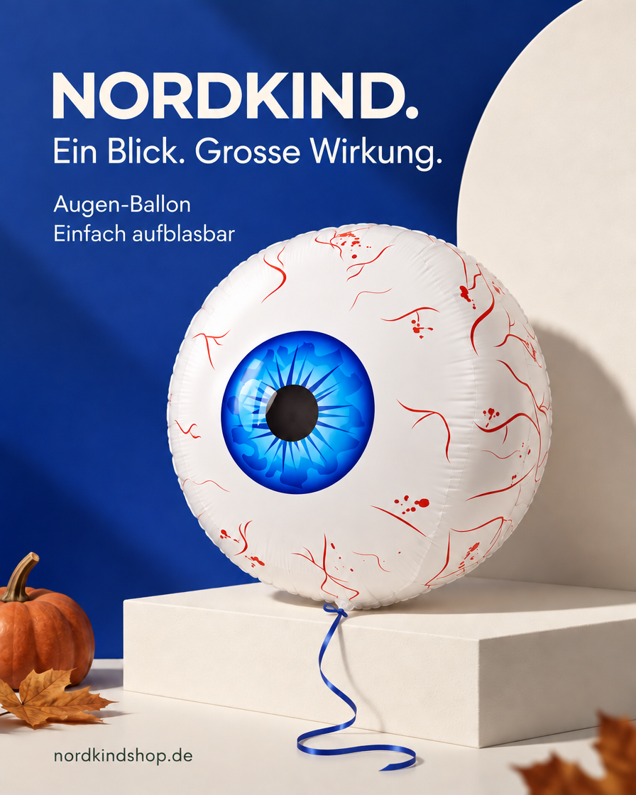 Eye Catcher – Halloween-Augen-Ballon