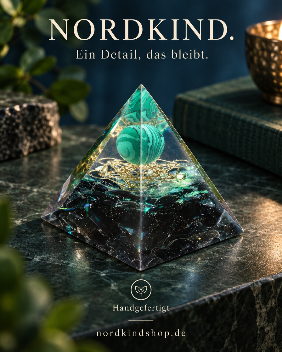 Prisma Form – Grün-Schwarz · Kugel