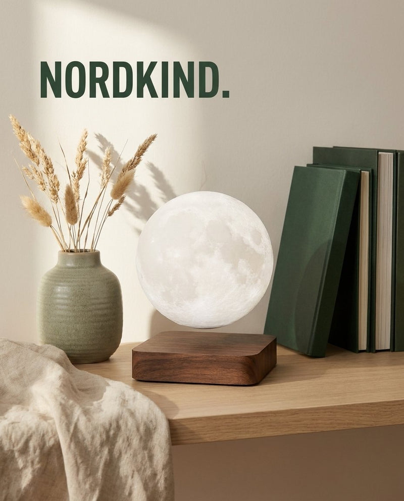 Schwebende Mondlampe