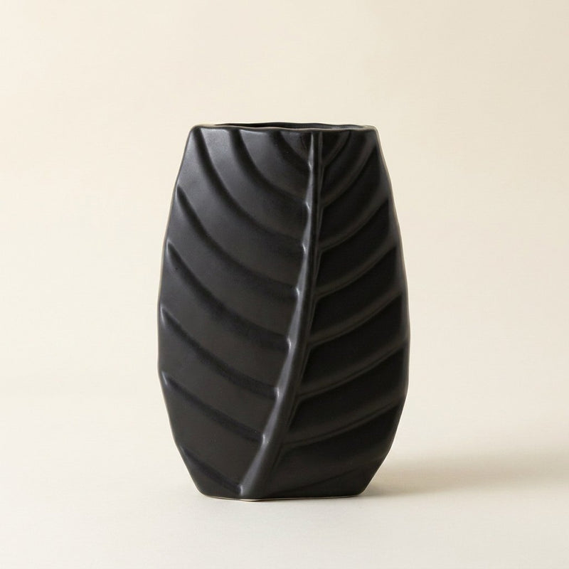 Blattstruktur-Vase
