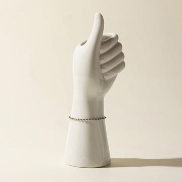 Hand-Vase aus Keramik